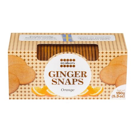 Nyakers Ginger Snaps Orange