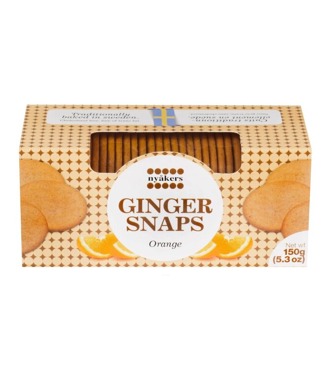 Nyakers Ginger Snaps Orange