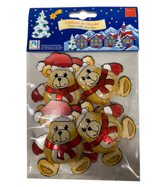 Storz 4pc Teddy Bear Chocolates