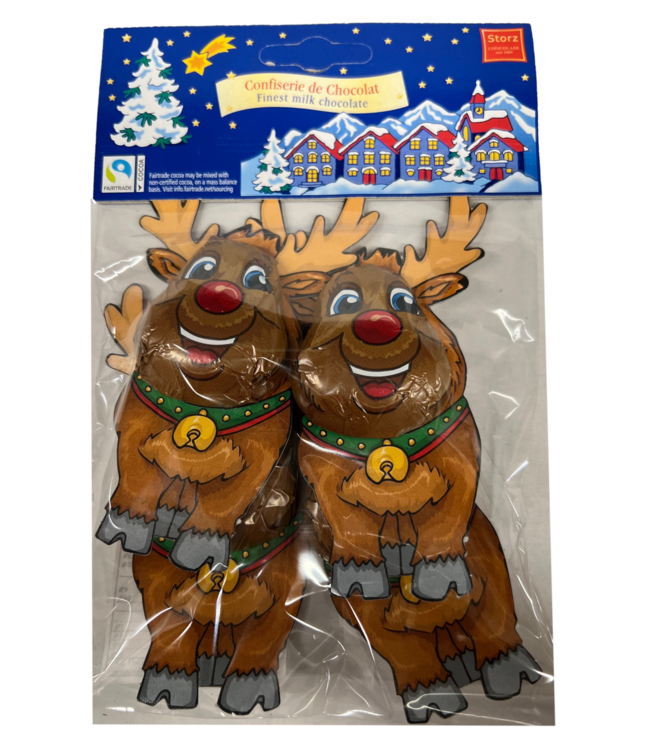 Storz 4pc Reindeer  Chocolates