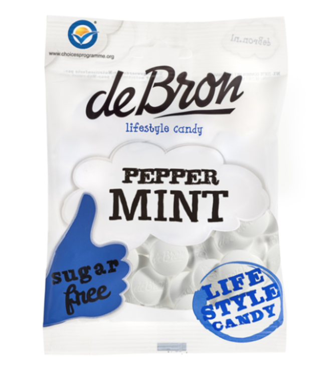 deBron Peppermints Sugar Free 80g