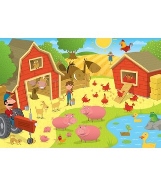Higgledy Piggledy Farm Floor Puzzle 36pc