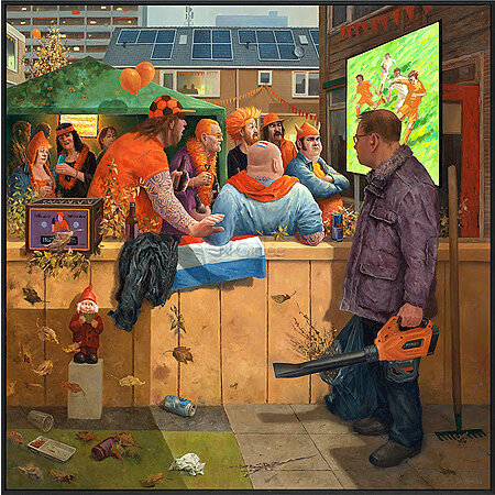 Marius van Dokkum The Cup Final Puzzle 1000pc