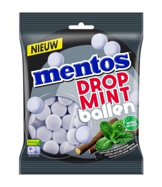 Mentos Licorice Peppermint Balls 220G