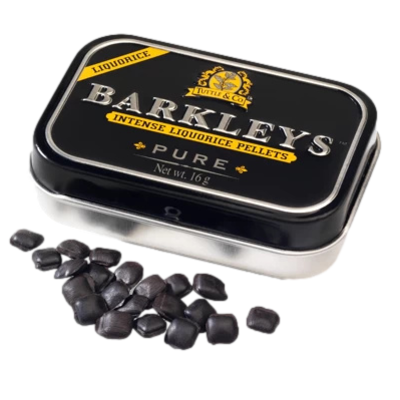 Barkleys Intense  Licorice Pellets Pure 16g
