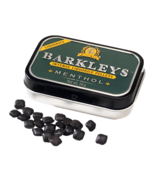 Barkleys Intense  Menthol Licorice Pellets 16g
