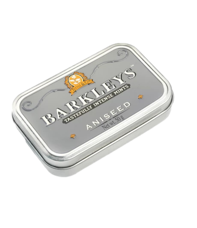Barkleys Intense  Aniseed Mints 50g