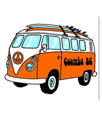 Coombs VW Bus Sticker