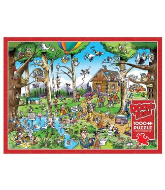 DoodleTown: Birdwatcher's Paradise Puzzle 1000pc