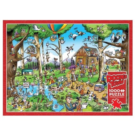 Doodle Town: Birdwatcher's Paradise Puzzle 1000pc