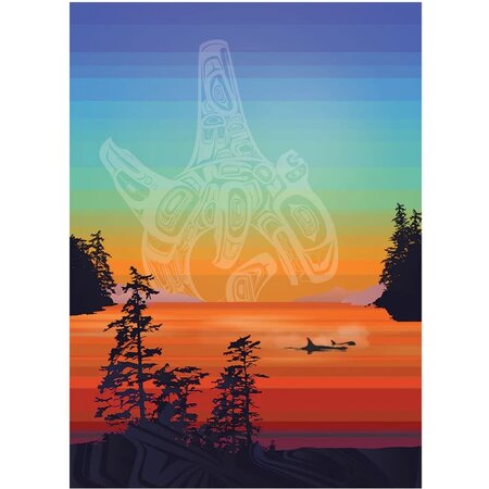 Salish Coast Colours Puzzle 1000pc (LB)