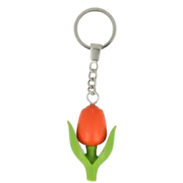 Orange Mini Tulip Keychain