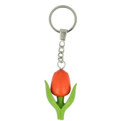 Orange Mini Tulip Keychain