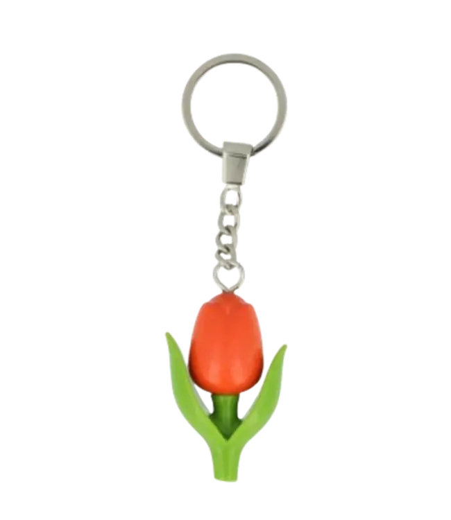 Orange Mini Tulip Keychain