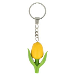 Yellow Mini Tulip Keychain