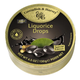 Cavendish Licorice Filled Drops