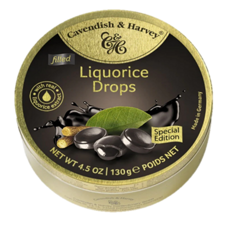 Cavendish Licorice Filled Drops