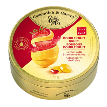 Cavendish & Harvey Lemon with Strawberry Filling Drops