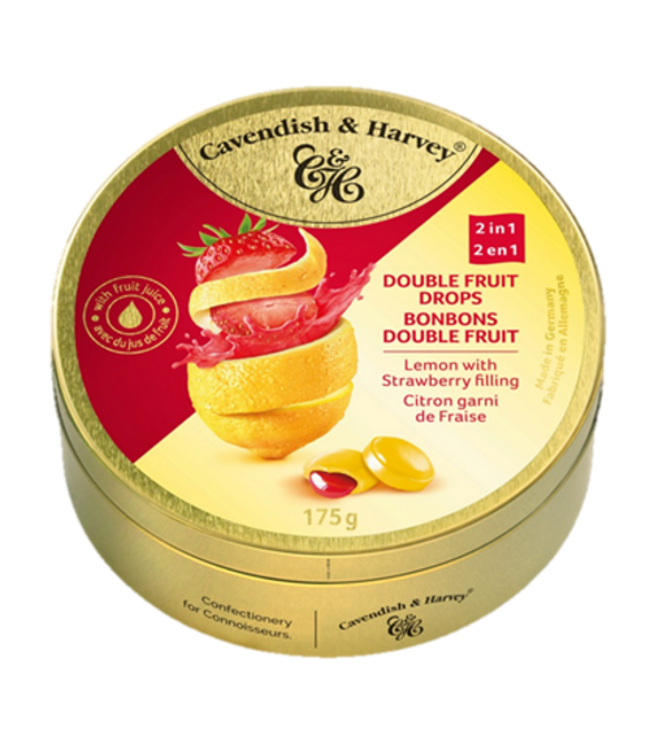 Cavendish & Harvey Lemon with Strawberry Filling Drops