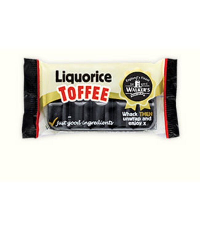 Walkers Licorice Toffee Bar 100g