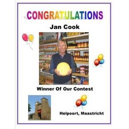 Wheel of Gouda Cheese Winner!