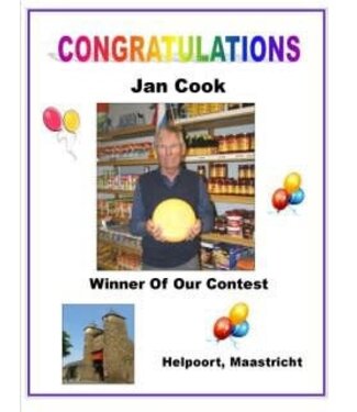 Wheel of Gouda Cheese Winner!