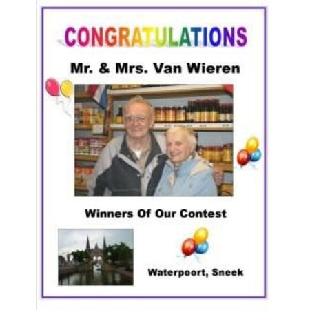Wheel of Gouda Cheese Winner!