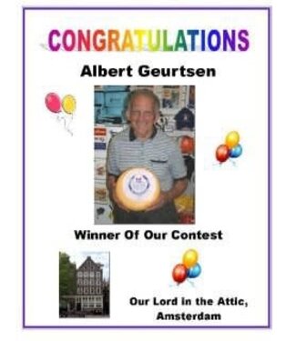 Wheel of Gouda Cheese Winner!