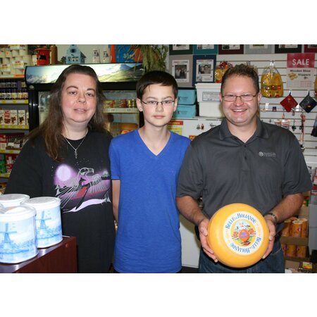 Wheel of Gouda Cheese Winner!