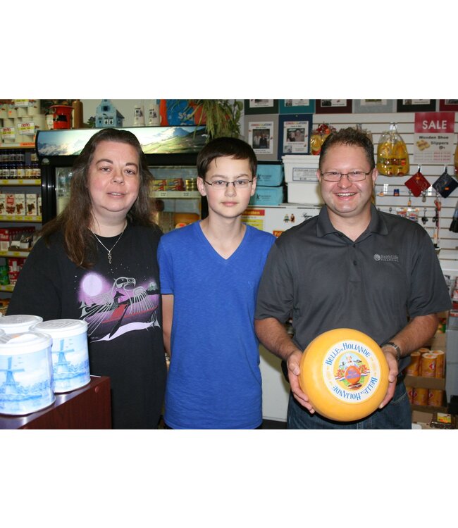 Wheel of Gouda Cheese Winner!