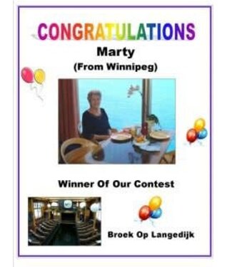 Wheel of Gouda Cheese Winner!