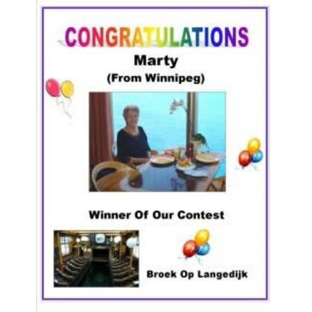 Wheel of Gouda Cheese Winner!