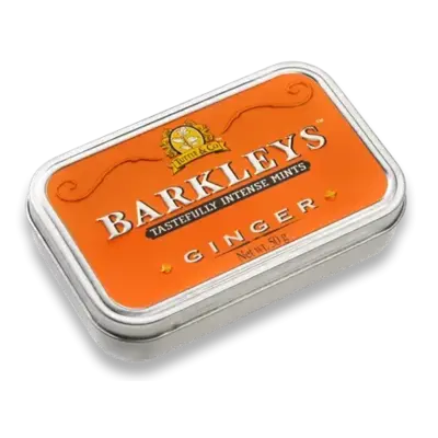 Barkleys Intense Ginger Mints 50g