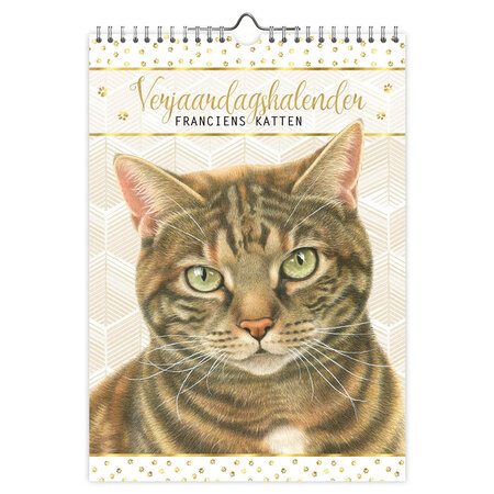 Franciens Katten Perpetual Birthday Calendar