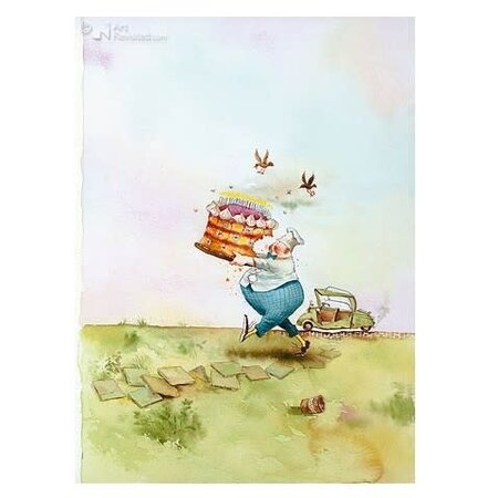 Opa Jan Marius van Dokkum  Perpetual Birthday Calendar