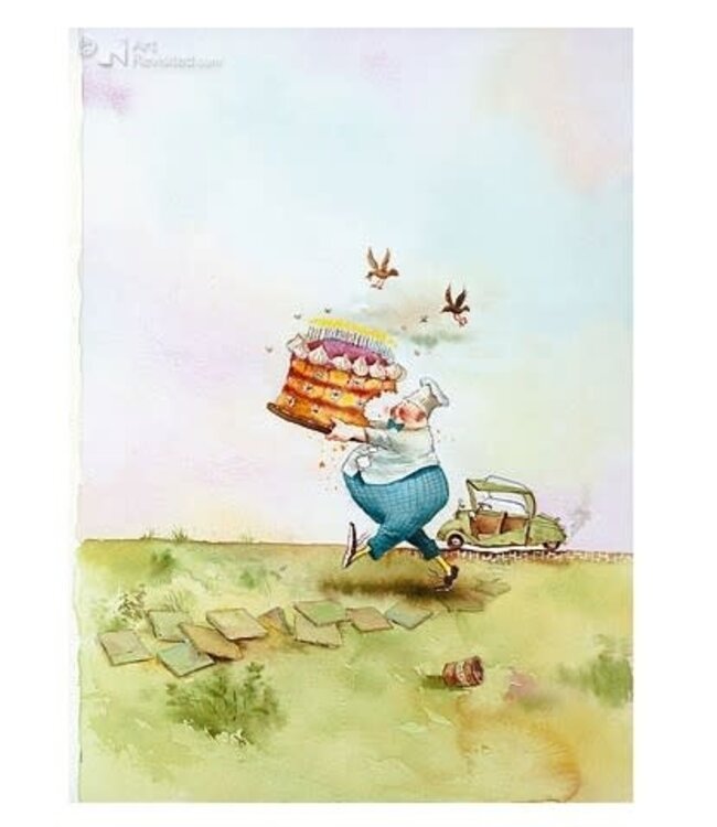 Opa Jan Marius van Dokkum  Perpetual Birthday Calendar