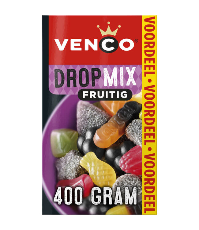 Venco Sweet Licorice & Fruity Box 400g