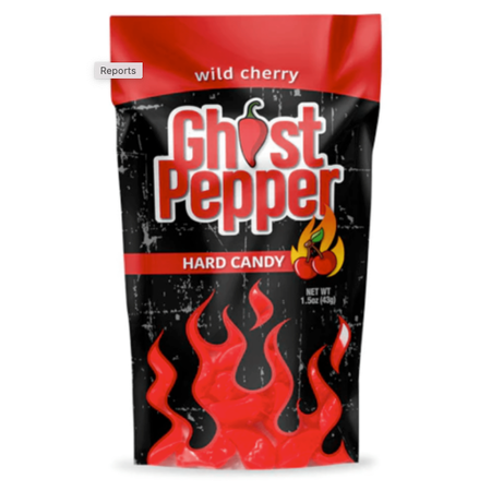Ghost Pepper Candy Wild Cherry