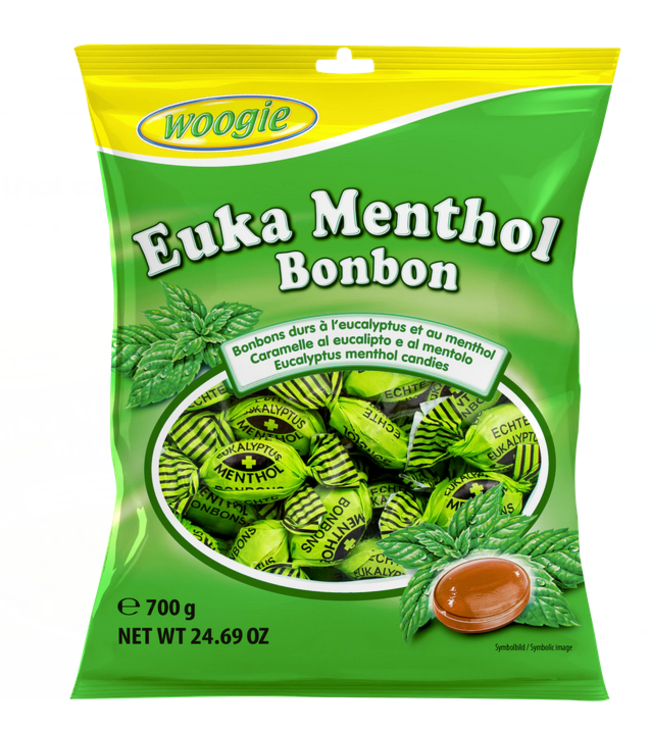 Woogie Eucalyptus Menthol 700g