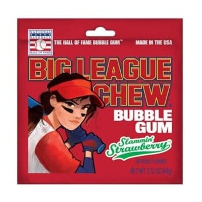 Big League Chew Girl Strawberry