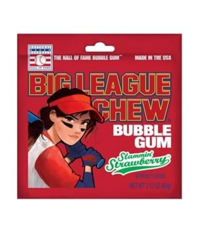 Big League Chew Girl Strawberry