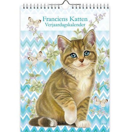 Franciens Katten Perpetual Birthday Calendar