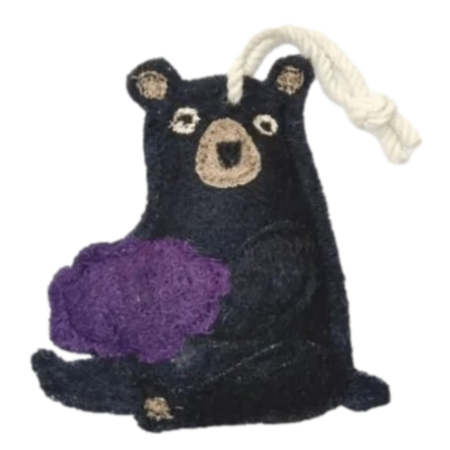 Huckleberry Bear Loofah