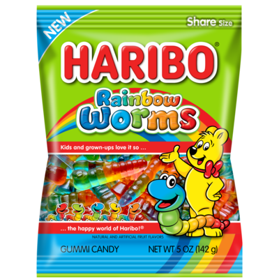 Haribo Rainbow Worms