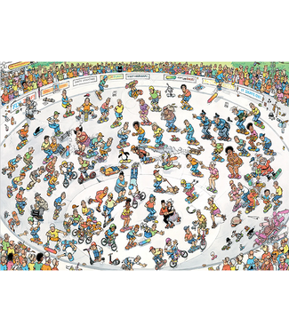 Riding the Skate Bowl Puzzle 2000pc