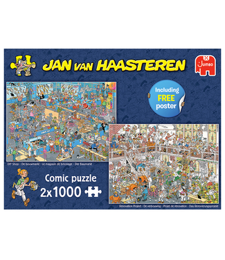 DIY Shop & Renovation Project Puzzle (2x1000pc) Puzzle