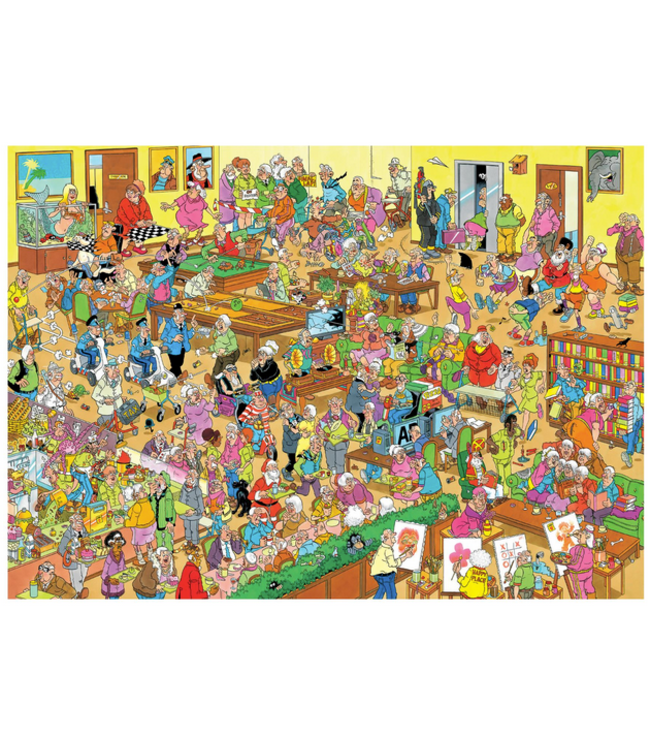 The Retirement Home Puzzle 1000pc