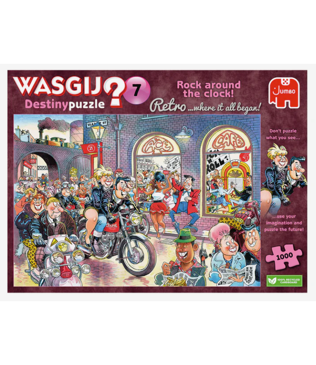 Rock around the Clock! Puzzle 1000pc (Destiny Retro 7)