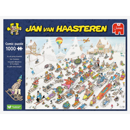 It's All Going Downhill Puzzle 1000pc