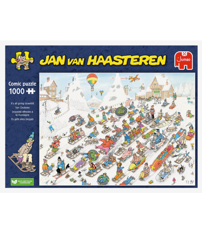 It's All Going Downhill Puzzle 1000pc